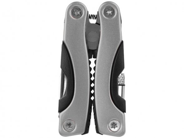 Мультитул Amass со светодиодным фонариком - Серебряный 