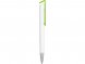 Ручка-подставка Кипер, белый/зеленое яблоко 