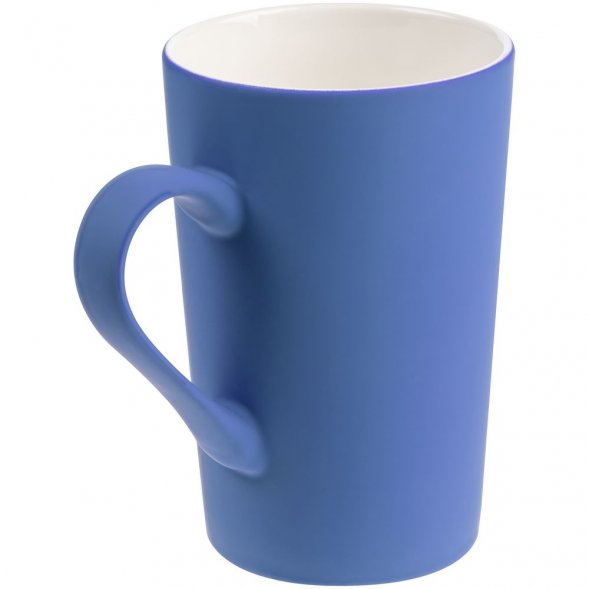 Кружка Best Noon с покрытием софт-тач, голубая 