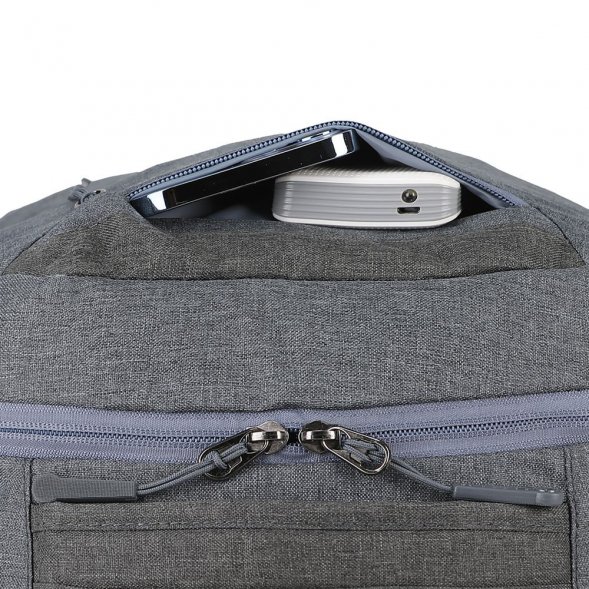 Рюкзак для ноутбука B155, темно-серый 