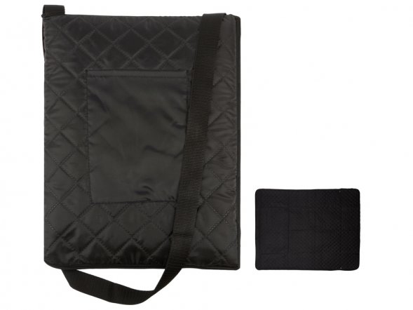 Плед для пикника Ridge, 115 х 140 см, черный 