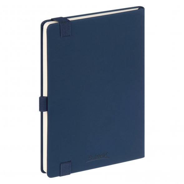 Ежедневник Alpha недатированный, синий/голубой 