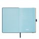 Ежедневник Alpha недатированный, синий/голубой 