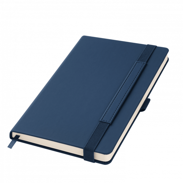 Ежедневник Alpha недатированный, синий/голубой 