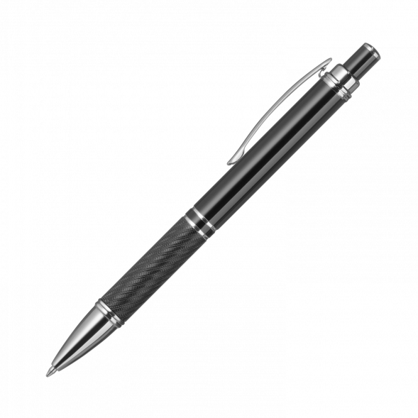 Шариковая ручка Crocus, черная 