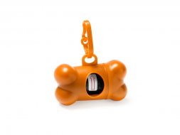 Диспенсер SIMBA для пакетов для домашних животных, оранжевый