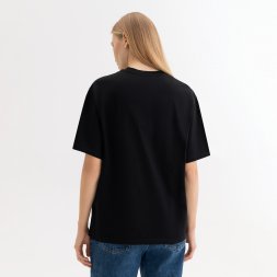 Футболка унисекс RUST, 100% хлопок, 240 гр., черная, размер XXXL