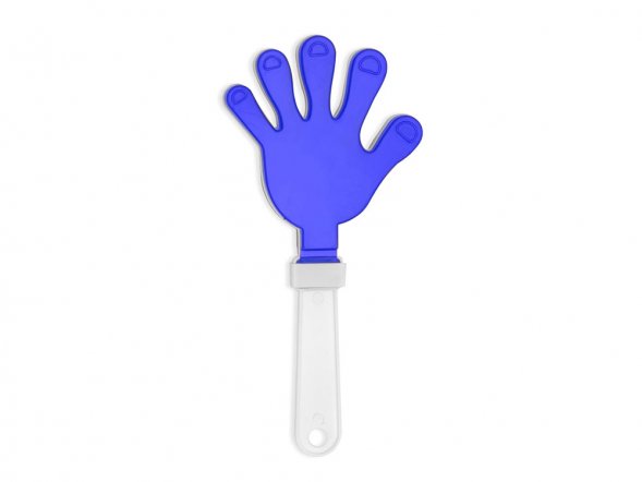 Хлопушка REVEL в форме руки, королевский синий/белый 