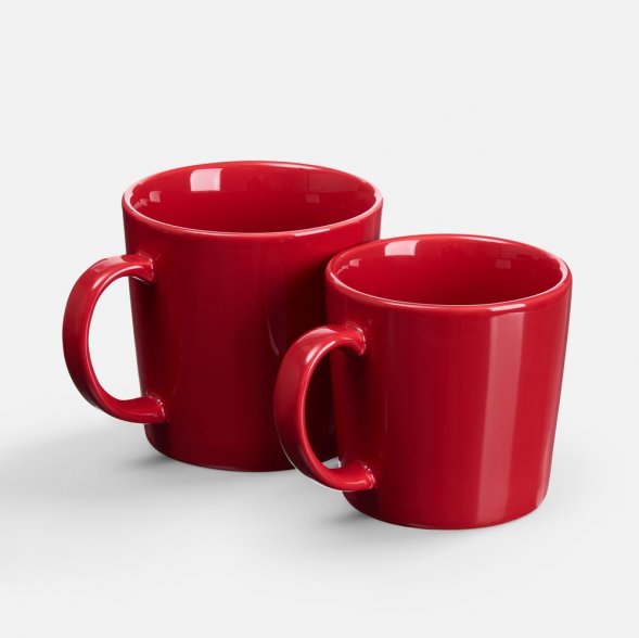 Кружка Valotti Grand, красная 