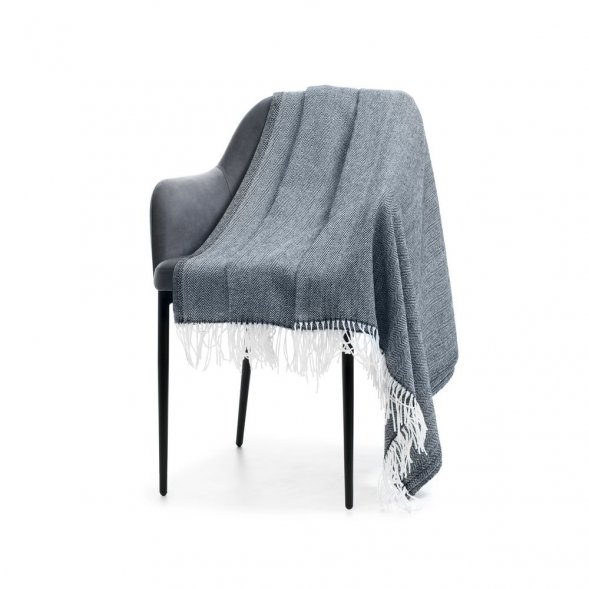 Плед «Гирвас», серый 