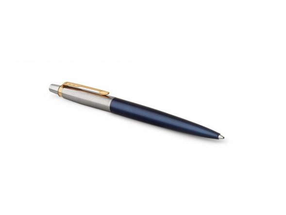 Шариковая ручка Parker Jotter SE 135 Lacquer Blue St.Steel GT, стержень: M, цвет чернил : blue, в подарочной упаковке 