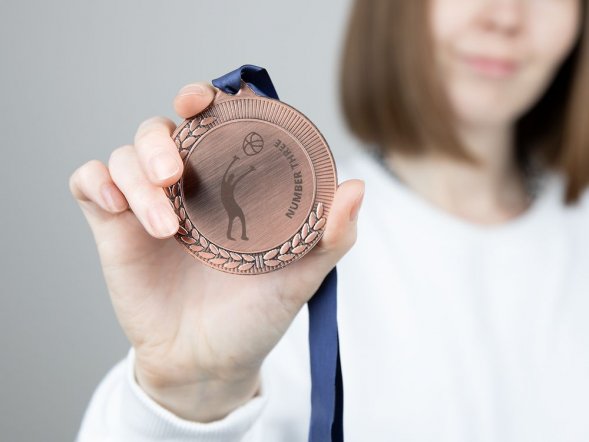 Медаль Regalia, большая, бронзовая 