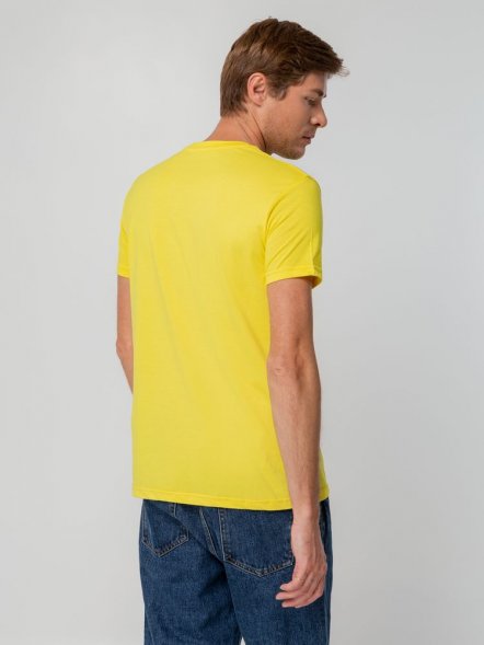 Футболка унисекс T-bolka 140, желтая 