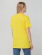 Футболка унисекс T-bolka 140, желтая 