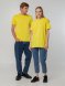 Футболка унисекс T-bolka 140, желтая 