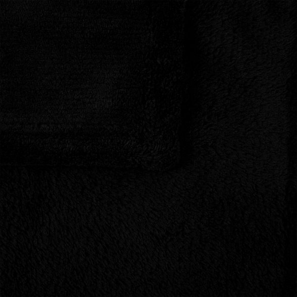 Плед Plush, черный 