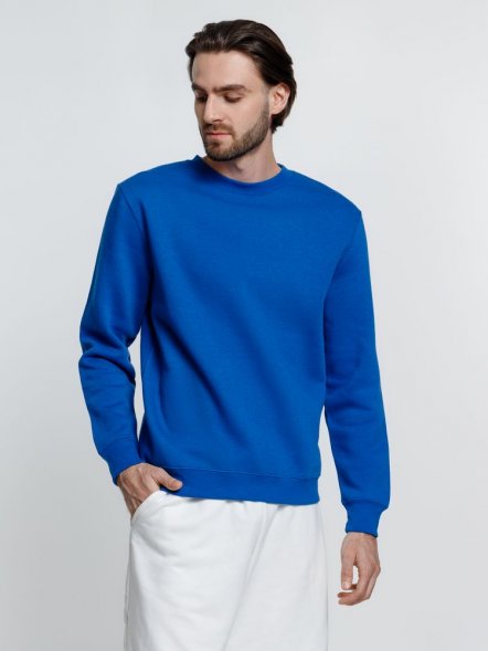 Свитшот унисекс Delta, ярко-синий 