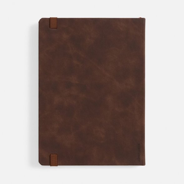 Ежедневник Urban Hard, недатированный, коричневый 