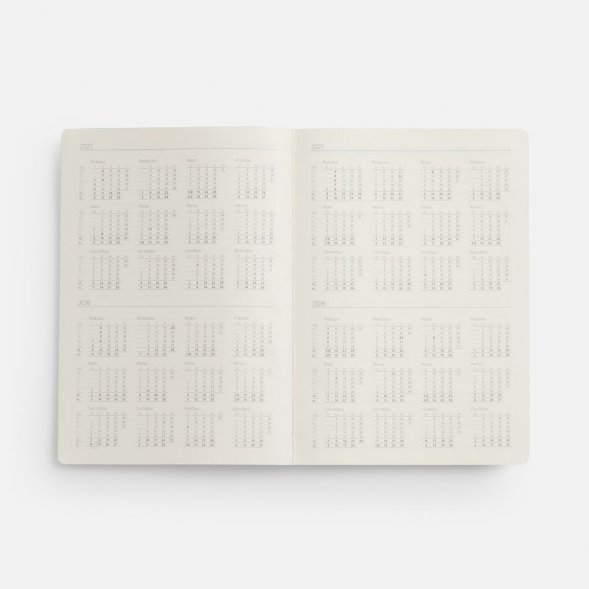 Ежедневник Urban Hard, недатированный, коричневый 