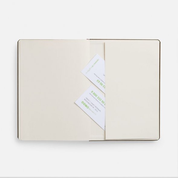 Ежедневник Urban Hard, недатированный, коричневый 