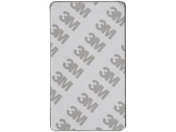 Бумажник RFID с двумя отделениями, черный