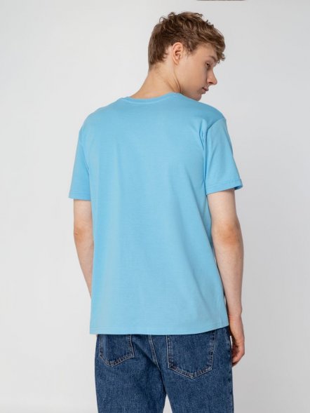 Футболка унисекс T-Bolka 160, голубая 