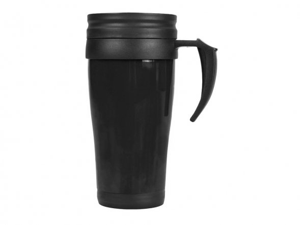Кружка с термоизоляцией Silence 350мл, черный 