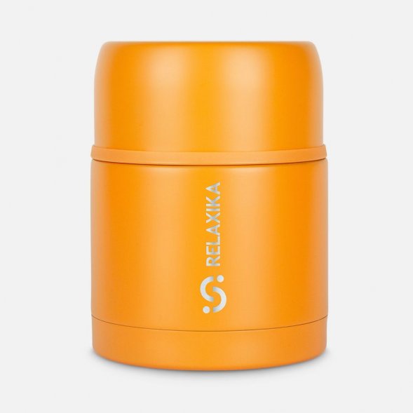 Термос для еды Relaxika 500, желтый 