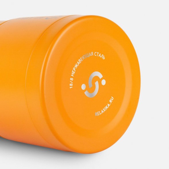 Термос для еды Relaxika 500, желтый 