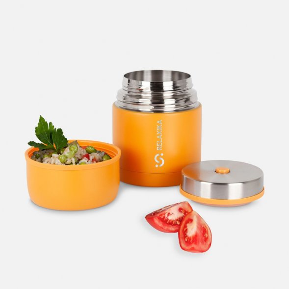Термос для еды Relaxika 500, желтый 