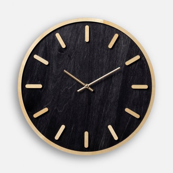 Часы Timefolio, черные 