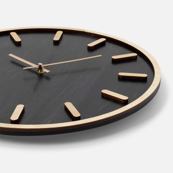 Часы Timefolio, черные 