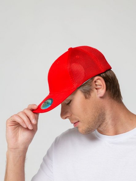Бейсболка Ronas Hill, красная 
