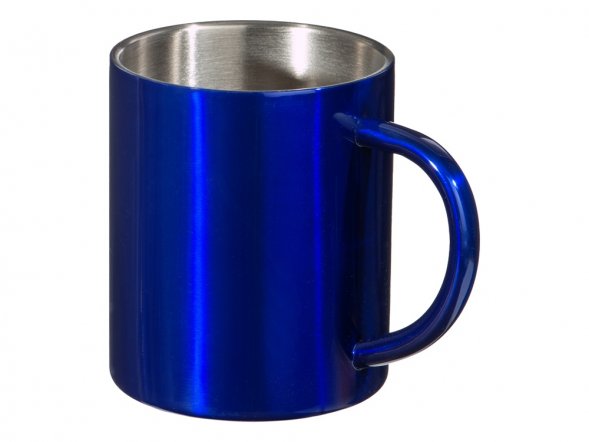 Стальная кружка с двойными стенками Altai, синий 