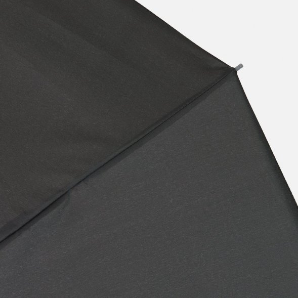 Зонт обратного сложения inLoop с ручкой-карабином, черный 