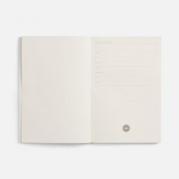 Ежедневник Flat Light, недатированный, черный