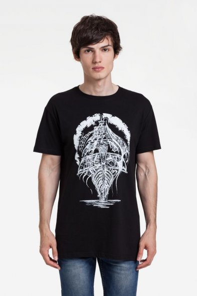 Футболка «Летучий Голландец», черная 