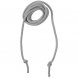 Круглый шнур Lasso L, серый, 130 см 