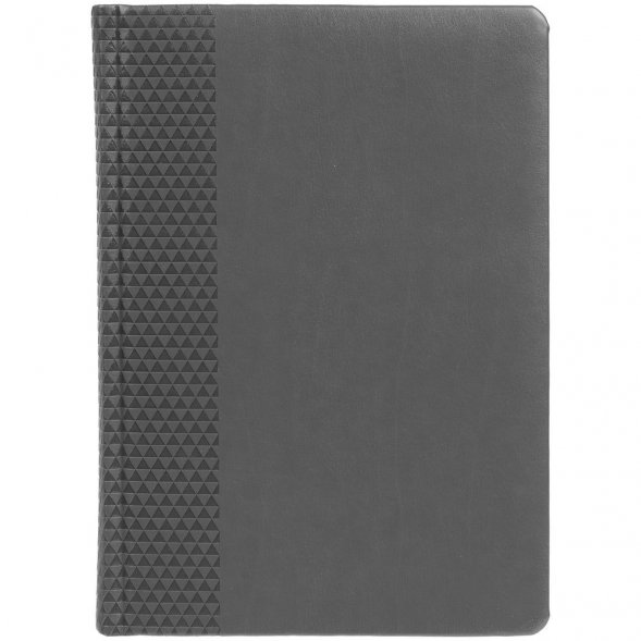 Ежедневник Prizma, недатированный, серый 