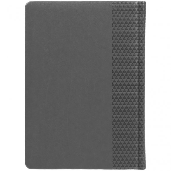 Ежедневник Prizma, недатированный, серый 