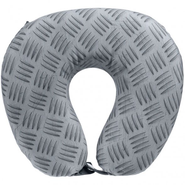 Подушка дорожная Hard Work, серая 