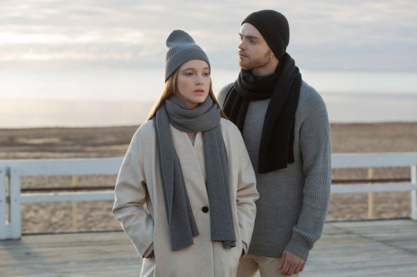 Шарф Alpine, серый 