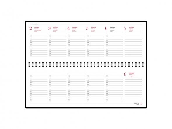 Планинг датированный Ideal New 2025, черный 