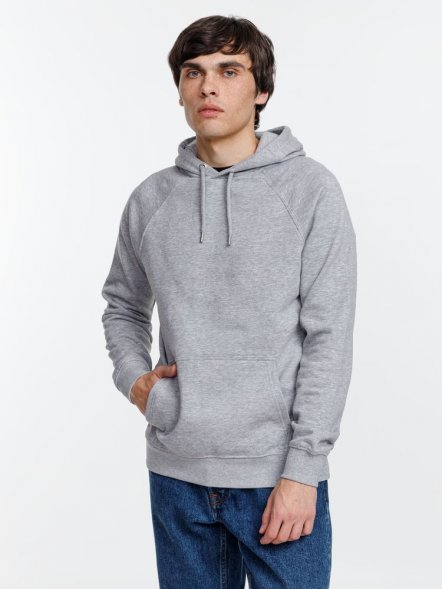 Толстовка унисекс Stellar, серый меланж 