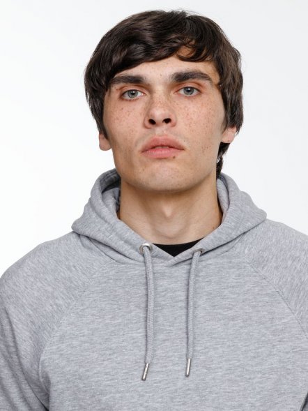 Толстовка унисекс Stellar, серый меланж 