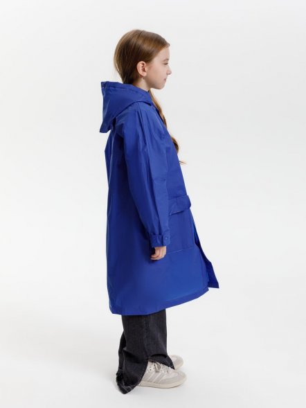 Дождевик детский RainDrop Kids, ярко-синий 