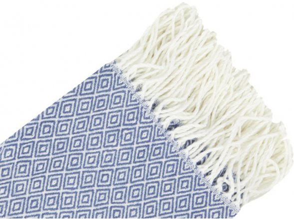 Летнее одеяло Zinnia, синий 