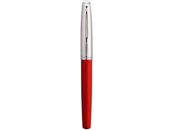 Ручка роллер Waterman  Embleme цвет RED CT, цвет чернил: черный 