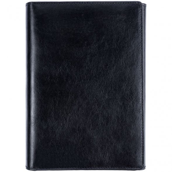 Ежедневник-портфолио Napoli, недатированный, черный 