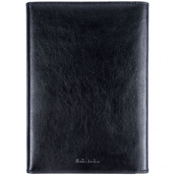 Ежедневник-портфолио Napoli, недатированный, черный 